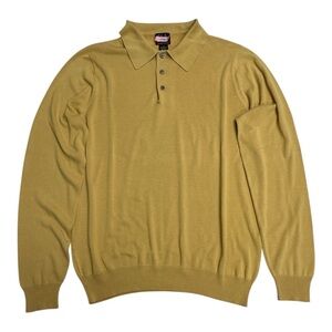 Jos A. Bank Signature Collection Silk Sweater Shirt Size S